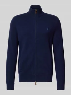 Kurtka wełniana ze stójką - Swetry męskie - miniaturka - grafika 1