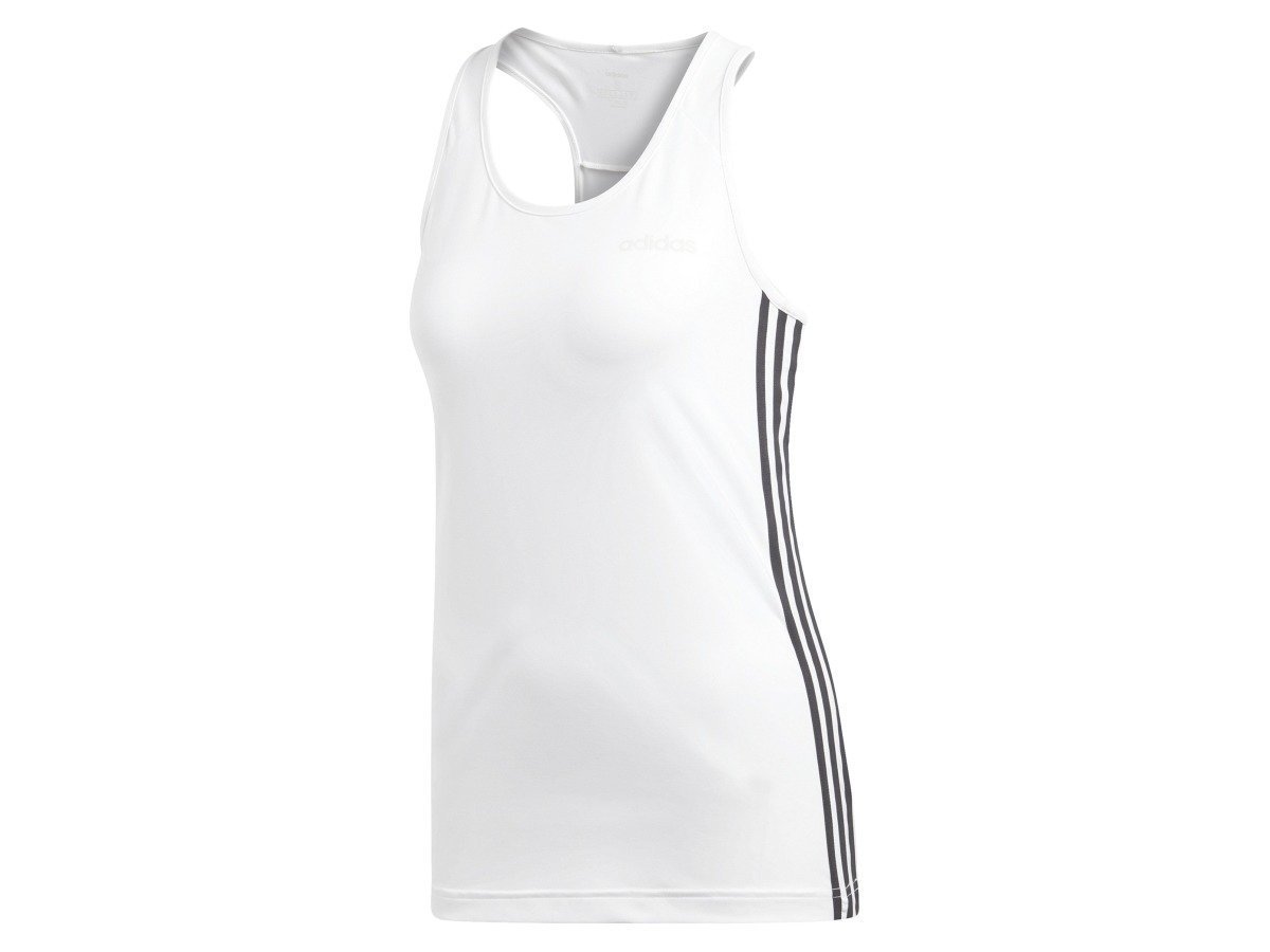 Top damski koszulka na ramiączkach damska ADIDAS W D2M 3S TANK (DU2057) XL