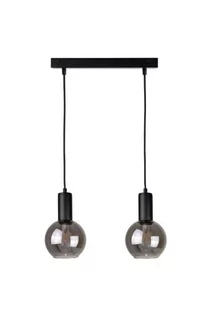 KET LAMPA wisząca KET1231 szklana OPRAWA skandynawski ZWIS kule czarne KET1231 - Lampy sufitowe - miniaturka - grafika 1