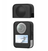 Akcesoria do kamer sportowych - Etui Case Osłona Silikonowa Futerał + Dekielek na Obiektywy do DJI Osmo 360 / PU783B - miniaturka - grafika 1