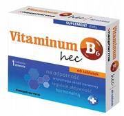 Witaminy i minerały - Hecpharma Vitaminum B6 60 szt. - miniaturka - grafika 1