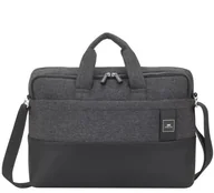 Teczki i aktówki - Rivacase 8831BLACKMELANGE 40,6 cm 16" Aktówka Szary - miniaturka - grafika 1