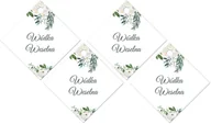 Wesele i ślub - Zawieszki z wstążeczką na wódkę weselną - 12 szt. - miniaturka - grafika 1