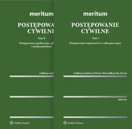 E-booki - prawo - Postępowanie cywilne. Postepowanie rozpoznawcze i zabezpieczające. Postępowanie egzekucyjne, arbitrażowe i międzynarodowe. Tom 1-2 - miniaturka - grafika 1