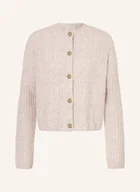 Swetry damskie - Marc O'polo Kardigan Z Dodatkiem Alpaki grau - miniaturka - grafika 1