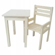 Zestawy mebli dla dzieci - STOLIK 37/50 + KRZESEŁKO DLA JUNIORA PODŁOKIETNIK - miniaturka - grafika 1
