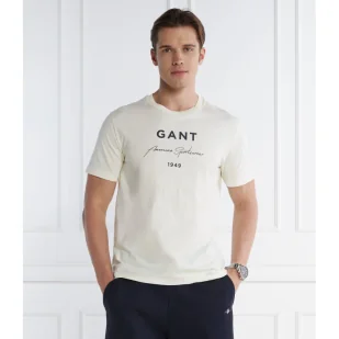 Gant T-shirt | Regular Fit - Koszulki męskie - miniaturka - grafika 1