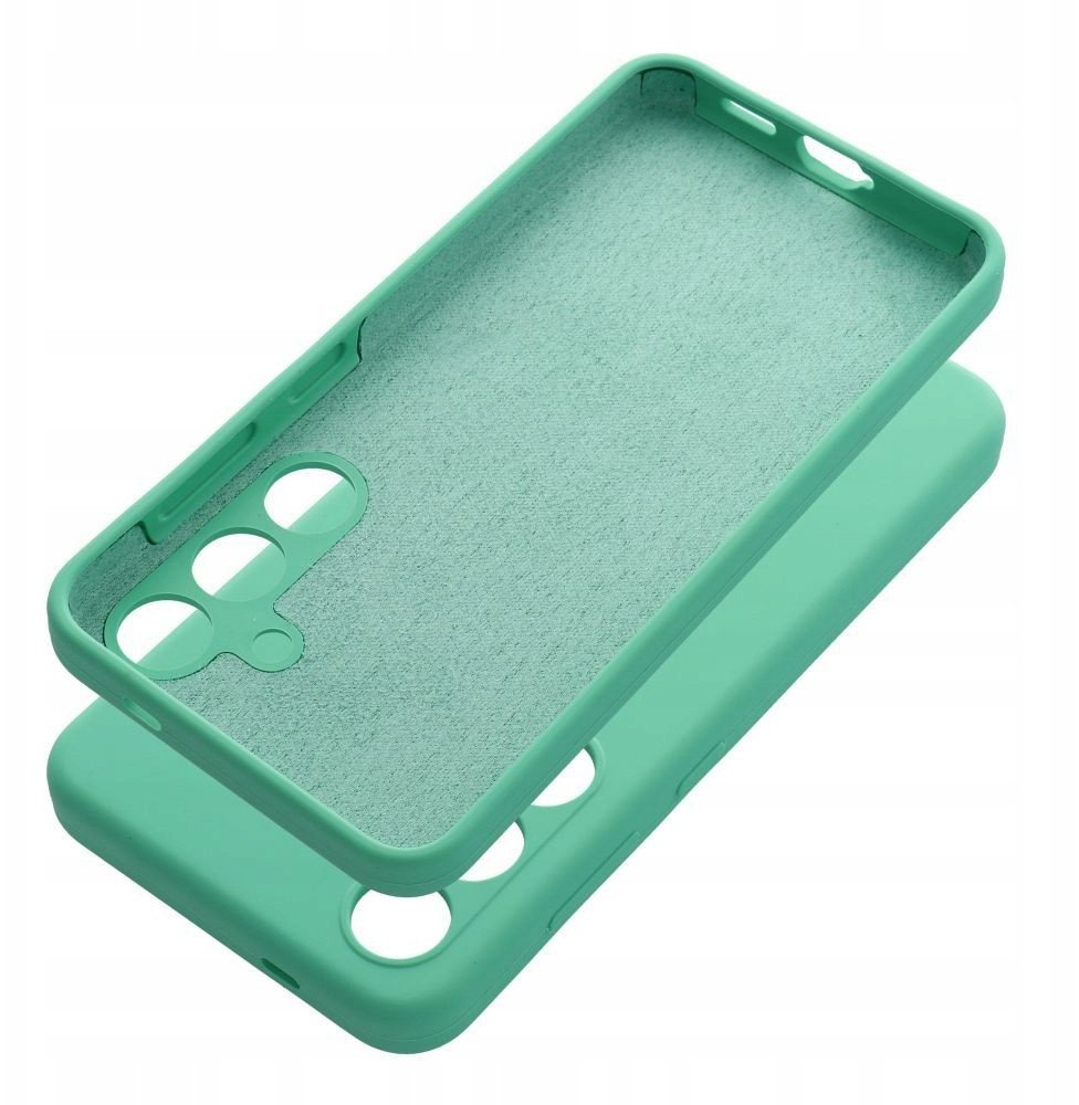 Futerał SILICONE 2mm do SAMSUNG A56 5G miętowy