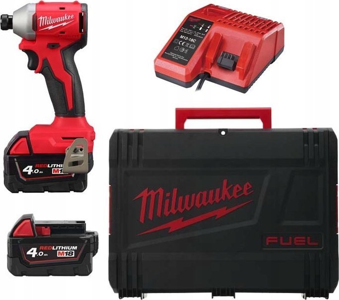 Milwaukee IMPACT DRIVER. M18BLIDRC-402C EU 190Nm 2x4.0Ah BL