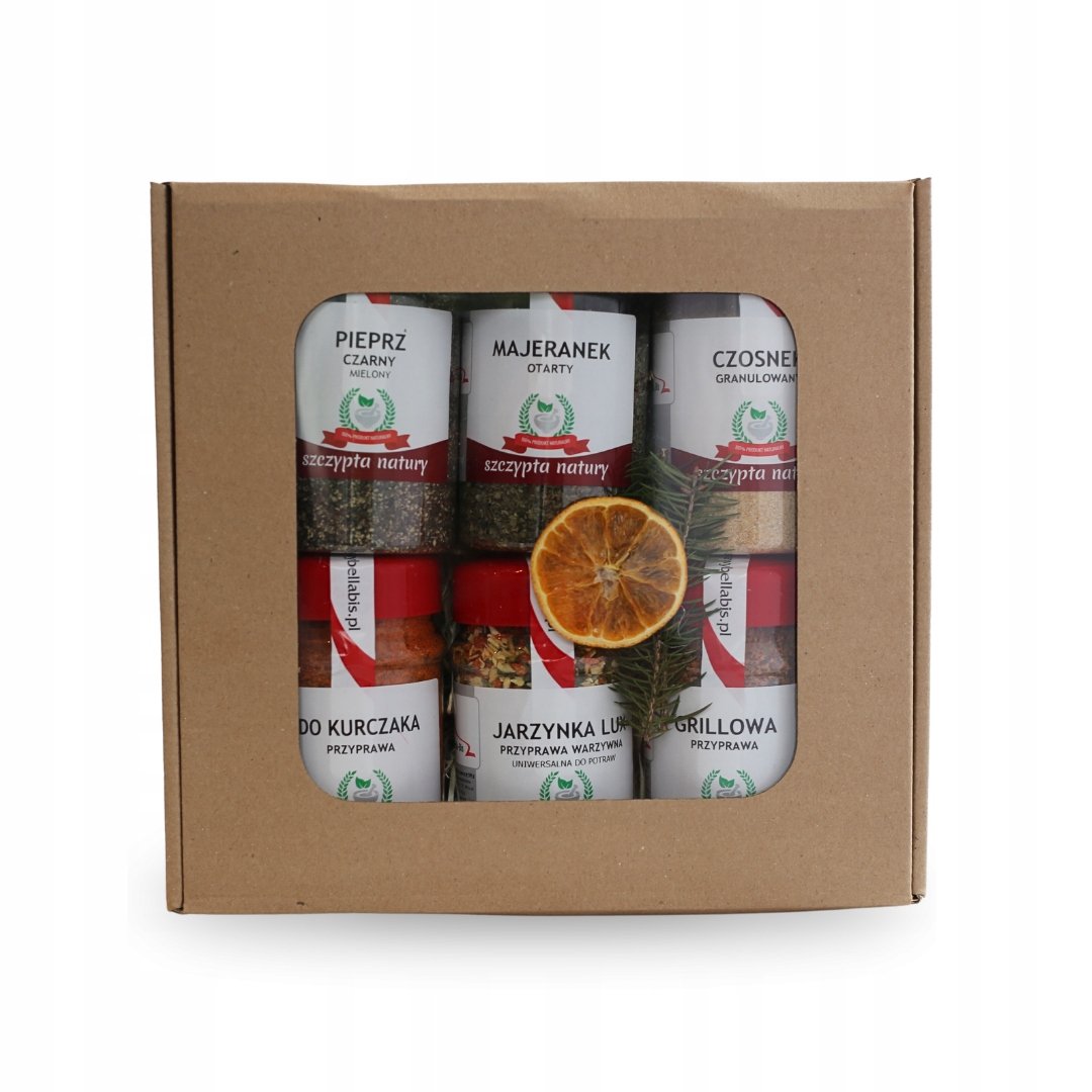 Zestaw Prezentowy Przypraw 6 szt