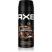 Dezodoranty i antyperspiranty męskie - Axe Unilever Dezodorant Dark Temptation w sprayu 150 ml - miniaturka - grafika 1