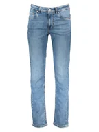 Spodnie męskie - Pepe Jeans Dżinsy - Slim fit - w kolorze błękitnym - miniaturka - grafika 1
