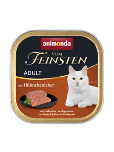 Animonda Vom Feinsten Adult 32 x 100 g Wątróbka drobiowa - Mokra karma dla kotów - miniaturka - grafika 1
