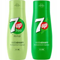 Syropy i koncentraty owocowe - Zestaw 2 koncentratów SodaStream 7UpFREE+7Up - miniaturka - grafika 1
