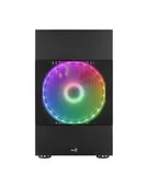 Obudowy komputerowe - Aerocool Atomic v1 Midi-Tower, ARGB, Tempered Glass - czarny ACCS-PV26023.11 - miniaturka - grafika 1