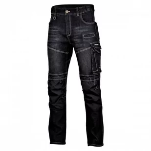 LAHTI PRO Spodnie robocze jeansowe Slim Fit roz M L4051702 LPL4051702 - Odzież robocza - miniaturka - grafika 1