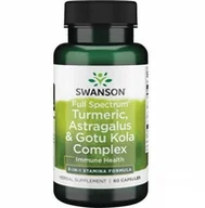 Suplementy diety - Full Spectrum Turmeric Astragalus Gotu Kola (60 kaps.) - miniaturka - grafika 1
