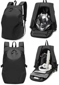 Torby na laptopy - Plecak Motocyklowy Laptop Na Kask 30 L Wodoodporny Na Motor Duży Pojemny - miniaturka - grafika 1