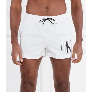 Kąpielówki męskie - Calvin Klein Swimwear Szorty kąpielowe | Regular Fit - grafika 1