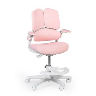 Fotel biurowy, krzesło biurowe Ergonomiczne krzesło dziecięce NEMO, różowy - Fotele i krzesła biurowe - miniaturka - grafika 1