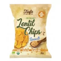 Trafo Chipsy z soczewicy z solą morską bezglutenowe 75 g Bio - Chipsy - miniaturka - grafika 1