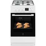 Kuchenki gazowo-elektryczne - Electrolux LKK540201W - miniaturka - grafika 1