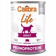 Mokra karma dla psów - Calibra Dog Adult Wild boar with cranberries 400 g - miniaturka - grafika 1