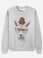 Bluzy damskie - WOOOP Bluza "Pretty Cool Outside" w kolorze szarym - miniaturka - grafika 1