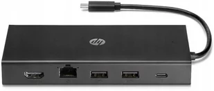 HP Koncentrator podróżny USB-C Travel Multi Port Hub 1C1Y5AA - Wtyczki i adaptery - miniaturka - grafika 1