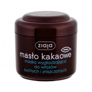 Ziaja Masło kakaowe Maseczka do włosów wygładzająca 200ml - Maski do włosów - miniaturka - grafika 1