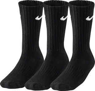 Skarpety NIKE Długie CZARNE Sportowe 3-PAK Męskie - Skarpetki damskie - miniaturka - grafika 1