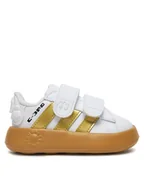 Buty dla dziewczynek - adidas Sneakersy Star Wars Grand Court 2.0 IH1138 Biały - miniaturka - grafika 1