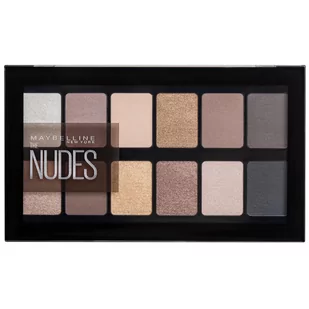 Maybelline Maybelline The Nudes Eyeshadow Palette cienie do oczu 9,6 g dla kobiet 56627 - Cienie do powiek - miniaturka - grafika 4