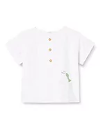Bluzki dla niemowląt - United Colors of Benetton Koszula dla chłopców, biały 101, 56 cm - miniaturka - grafika 1