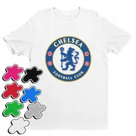 Moda i Uroda OUTLET - NADRUK KOSZULKA DZIECIĘCA CHELSEA LONDYN SPORT PIŁKA NOŻNA RÓŻN- XXS 98-104 - miniaturka - grafika 1