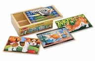 Układanki dla dzieci - Melissa & Doug Zwierzątka Puzzle w pudełku - miniaturka - grafika 1