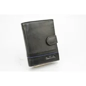 Portfele - Portfel Męski PIERRE CARDIN Skóra Licowa RFID Duży Pionowy Z Zapięciem MATOWY Z OZDOBNYM ELEMENTEM 331A 13 x 10 x 3 [cm] - miniaturka - grafika 1