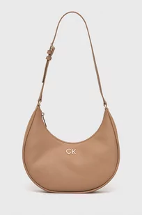 Calvin Klein torebka kolor brązowy - Torebki damskie - miniaturka - grafika 1