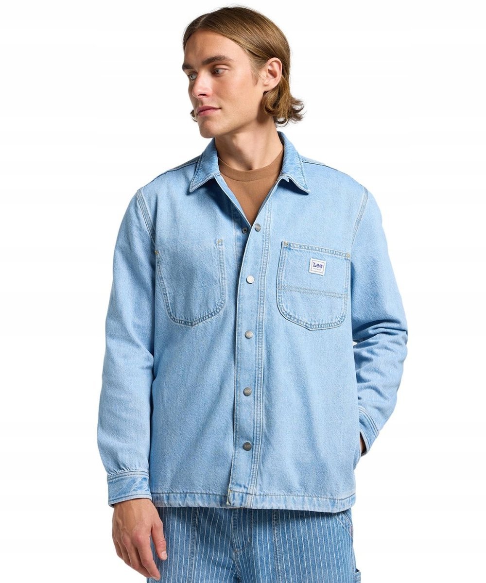 Koszula Lee LOOSE WORKERWEAR OVERSHIRT 112364145 Skyline Wash S