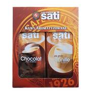 Kawa - Sati Sati zestaw 2x250g kawa waniliowa i czekoladowa mi SATI.WAN.CZE.2X250.M - miniaturka - grafika 1
