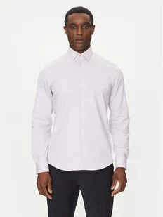 Calvin Klein Koszula K10K114298 Fioletowy Slim Fit - Koszule męskie - miniaturka - grafika 1