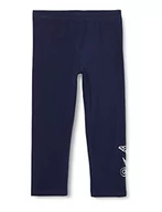 Legginsy - Desigual Legginsy dziewczęce platon, niebieski (Navy 5000), S - miniaturka - grafika 1