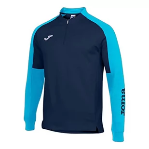 Joma Męska bluza Eco Championship, granatowa, turkusowa, fluorescencyjna, XXL - Bluzy męskie - miniaturka - grafika 1