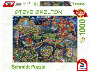 Schmidt Puzzle PQ 1000 Steve Skeleton Miasto ze snu G3 - - Puzzle - miniaturka - grafika 2