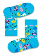 Skarpetki damskie - Happy Socks Skarpety "Pool party" w kolorze błękitnym - miniaturka - grafika 1