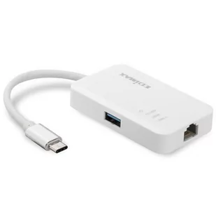 EDIMAX Adapter USB LAN Gb +3 x USB 3.0 EU-4308 198168 - Inne akcesoria audio-wideo - miniaturka - grafika 1