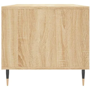 Stolik kawowy, dąb sonoma 90x49x45 cm, materiał drewnopochodny  Lumarko! - Ławy i stoliki kawowe - miniaturka - grafika 8