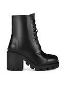 Botki damskie - Badura Botki MOANA-01W4-006 Czarny - miniaturka - grafika 1