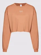 Bluzki damskie - REEBOK - LONGSLEEVE CROP TOP DAMSKI - CL WDE COTTON LONGSLEEVE H49247 - miniaturka - grafika 1