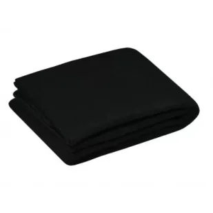 Koc Carlton 125x150 czarny polarowy - Koce - miniaturka - grafika 1